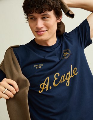 AE Standard Fit Graphic Logo T-Shirt