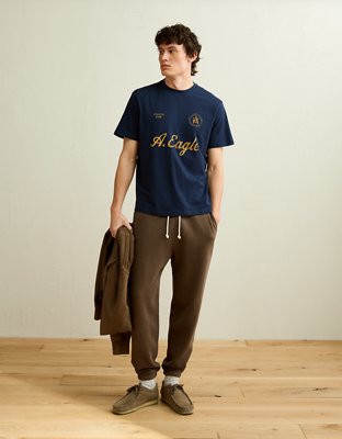 AE Standard Fit Graphic Logo T-Shirt