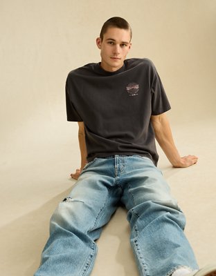 AE Boxy Fit Destination Graphic T-Shirt