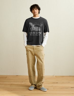 AE Boxy Fit Destination Graphic T-Shirt