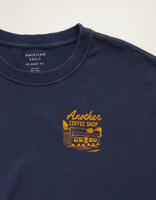 AE Boxy Fit Destination Graphic T-Shirt