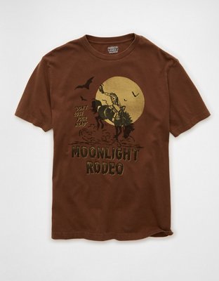 AE Standard Fit Halloween Graphic T-Shirt