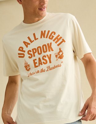 AE Standard Fit Halloween Graphic T-Shirt