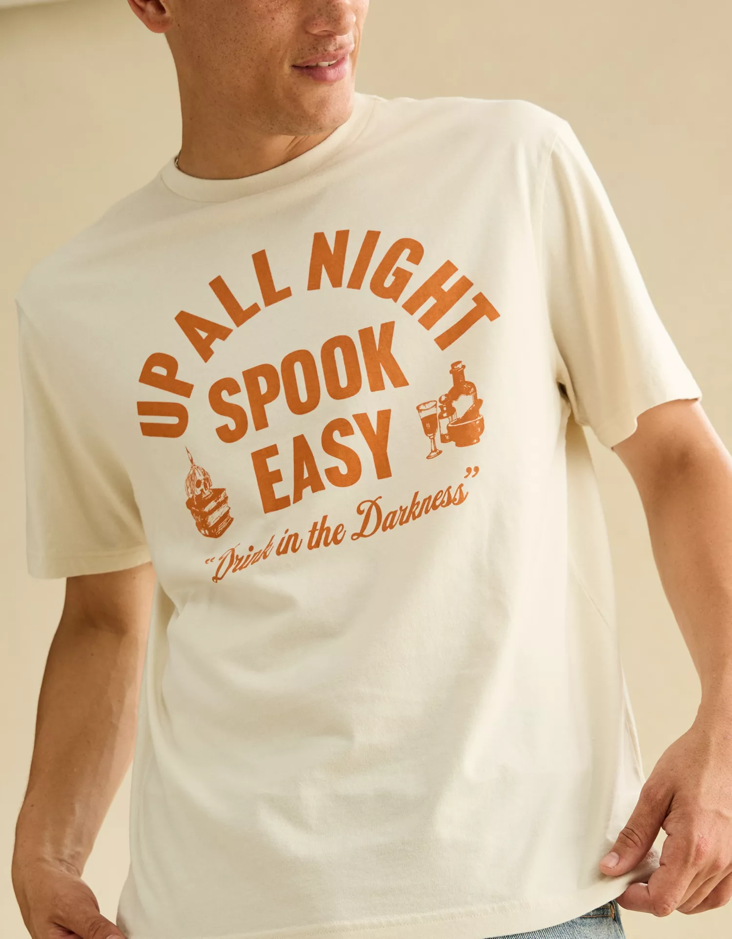 AE Standard Fit Halloween Graphic T-Shirt - thumbnail 7