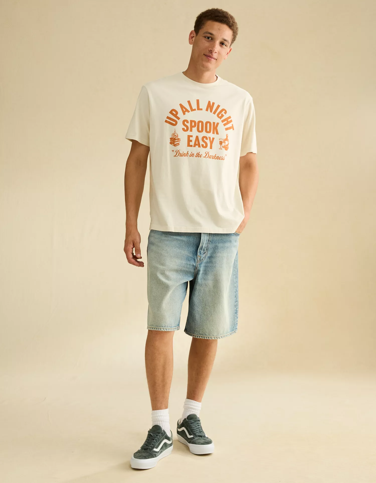 AE Standard Fit Halloween Graphic T-Shirt - thumbnail 5
