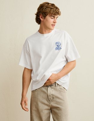 AE Boxy Fit Pop Culture Graphic T-Shirt