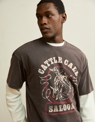 AE Boxy Fit Destination Graphic T-Shirt