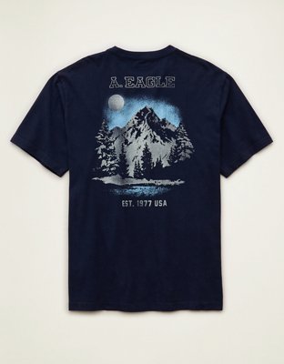 AE Standard Fit Graphic Logo T-Shirt