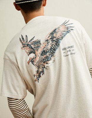AE Boxy Fit Destination Graphic T-Shirt