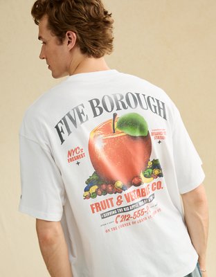 AE Boxy Fit New York City Graphic T-Shirt | American Eagle
