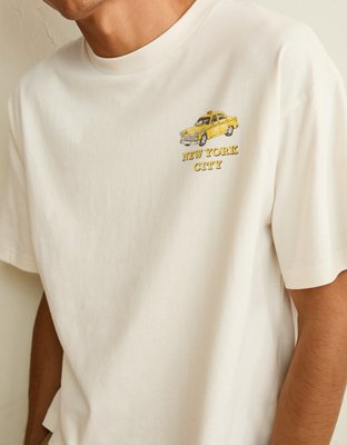 AE Boxy Fit New York City Graphic T-Shirt