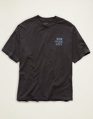 AE Boxy Fit New York City Graphic T-Shirt