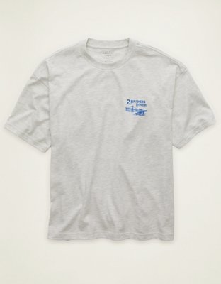 AE Boxy Fit New York City Graphic T-Shirt
