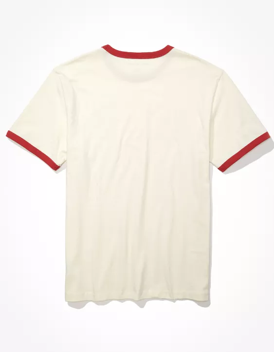 AE Super Soft Budweiser Ringer T-Shirt