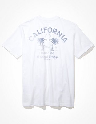 Мужские футболки American Eagle AE California Graphic T-Shirt — фото 5