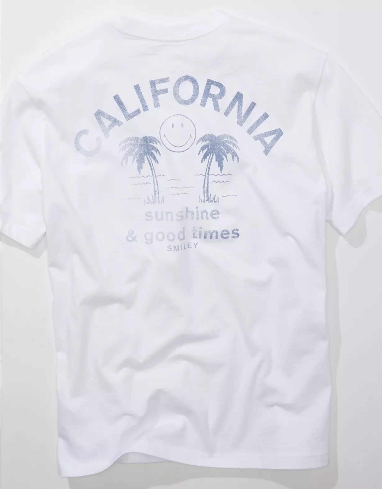 AE Super Soft California Smiley® Graphic T-Shirt
