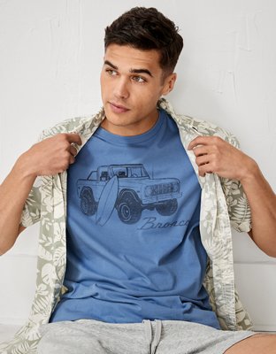 Мужские футболки American Eagle AE Broncos Graphic T-Shirt — фото 2