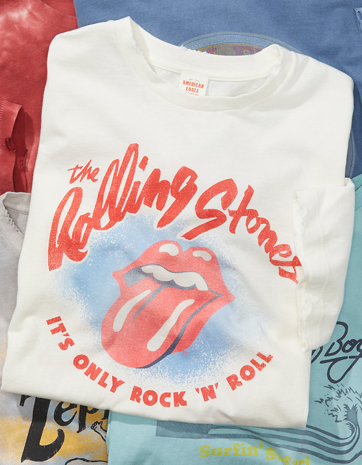 AE Super Soft Rolling Stones T-Shirt