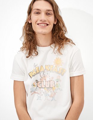 Мужские футболки American Eagle AE Super Soft Breakfast Club T-Shirt — фото 5