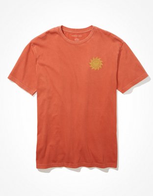 Мужские футболки American Eagle AE Smiley Graphic T-Shirt — фото 3