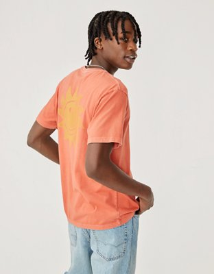 Мужские футболки American Eagle AE Smiley Graphic T-Shirt — фото 2