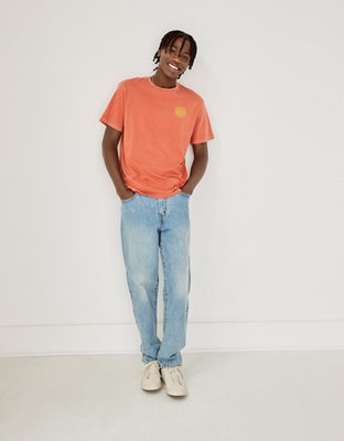 Мужские футболки American Eagle AE Smiley Graphic T-Shirt — фото 4
