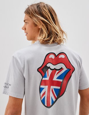 Мужские футболки American Eagle AE Rolling Stones Graphic T-Shirt — фото 3