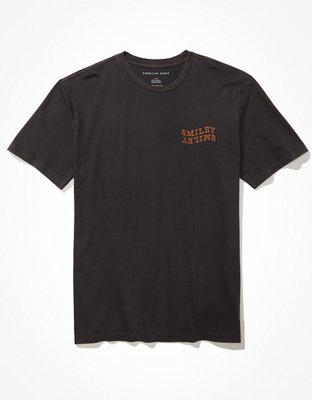 Мужские футболки American Eagle AE Super Soft SmileyÂ® Graphic T-Shirt — фото 3