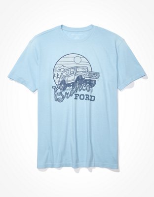 Ford Bronco Men's Off-Road Silho T-Shirt- Official Ford Merchandise