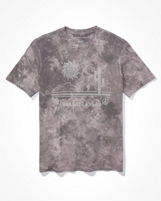 Мужские футболки American Eagle AE Super Soft SmileyÂ® T-Shirt — фото 3