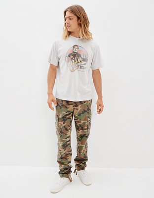 Мужские футболки American Eagle AE Super Soft Willie Nelson T-Shirt — фото 6