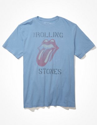 Мужские футболки American Eagle AE Super Soft Rolling Stones Graphic T-Shirt — фото 3