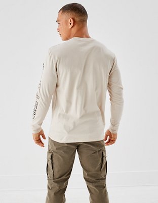 Мужские футболки American Eagle AE Super Soft Grateful Dead Long-Sleeve T-Shirt — фото 2