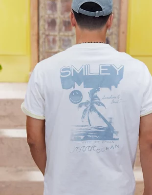 AE Super Soft Ocean Graphic T-Shirt