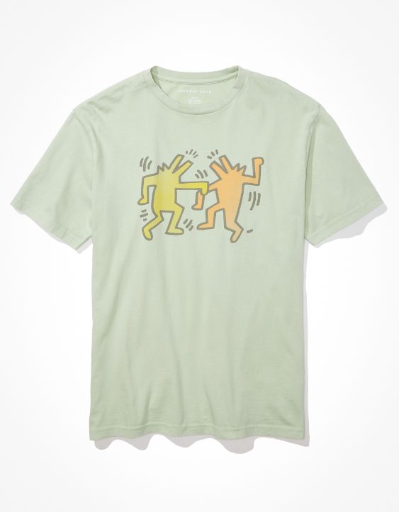 AE Super Soft Keith Haring Graphic T-Shirt