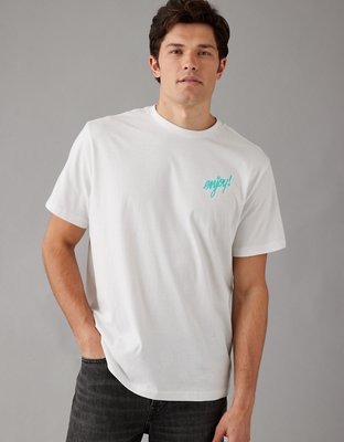 Men's Graphic T-Shirts in White