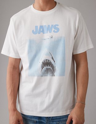 Мужские футболки American Eagle AE Jaws Graphic T-Shirt — фото 5