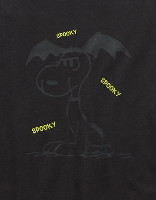 AE Snoopy Halloween Graphic T-Shirt