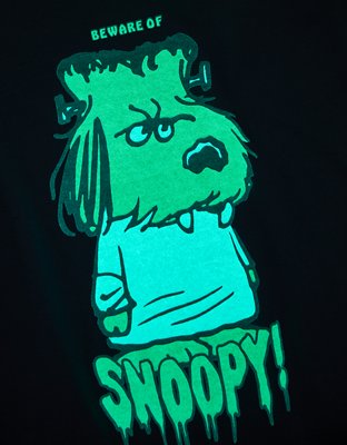 AE Snoopy Halloween Graphic T-Shirt