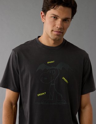 AE Snoopy Halloween Graphic T-Shirt