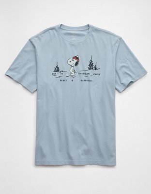 Мужские футболки American Eagle AE Snoopy Graphic T-Shirt — фото 3