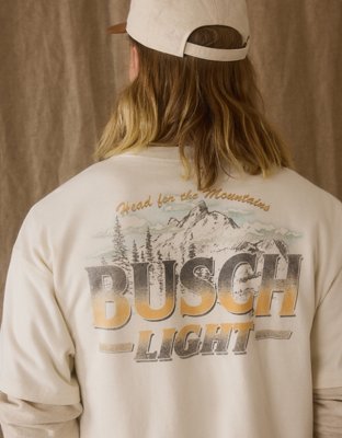 Мужские футболки American Eagle AE Boxy Busch Vintage Graphic T-Shirt — фото 9