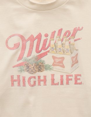Мужские футболки American Eagle AE Boxy Miller High Life Graphic T-Shirt — фото 6