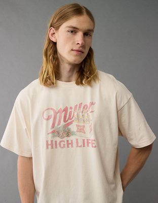 AE Boxy Miller High Life Graphic T-Shirt