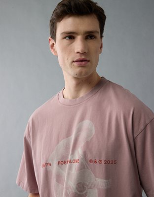 AE Boxy New Order Graphic T-Shirt