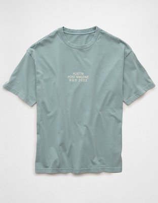 AE Boxy Post Malone Graphic T-Shirt