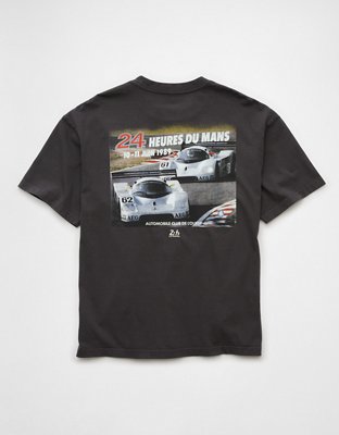 AE Boxy Le Mans Racing Graphic T-Shirt