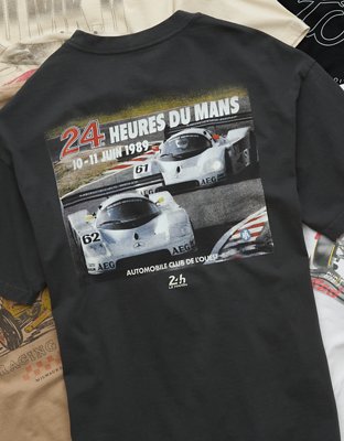 AE Boxy Le Mans Racing Graphic T-Shirt