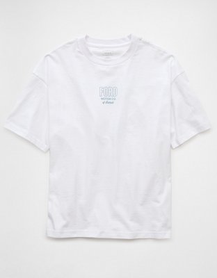 AE T-shirt Recta con Gráfico de Ford