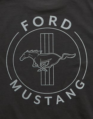 T-shirt droit à image Ford Mustang AE